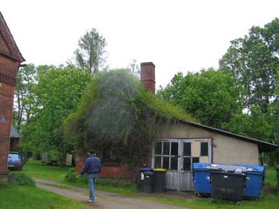 Alte Schule im Spreewald vor dem Umbau