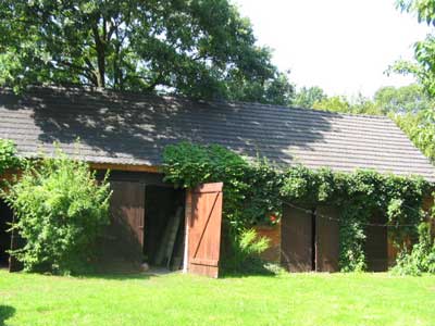 Alte Schule im Spreewald vor dem Umbau