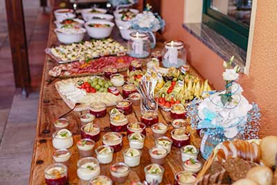 Desserts für die Hochzeit