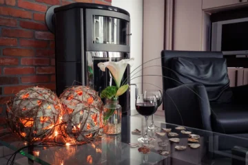 Ferienwohnung mit Kaminofen