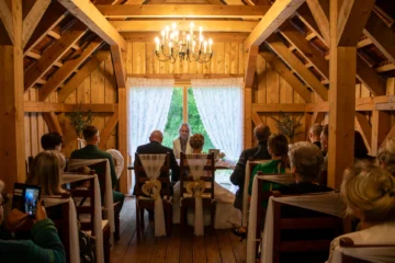 Trauung im Bootshaus